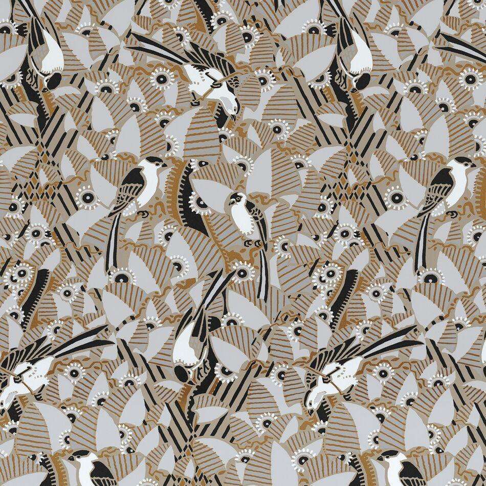 Majoliques-behang-Tapete-Casamance-Sable-Rol-74782978-Selected Wallpapers