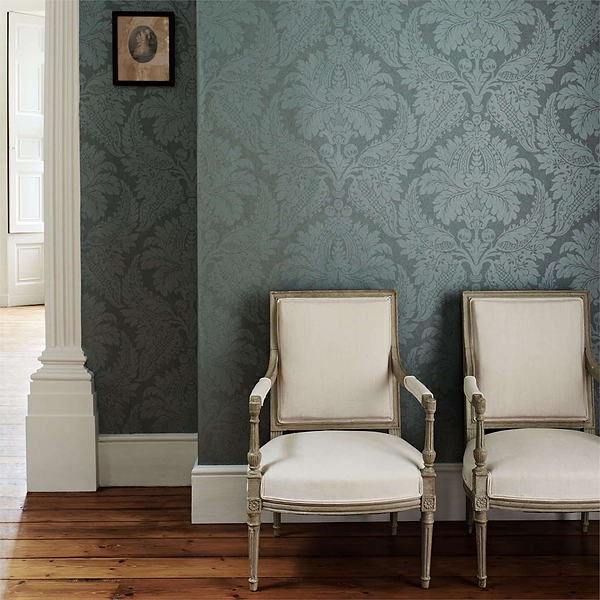 Malmaison Damask-behang-Tapete-Zoffany-Selected Wallpapers