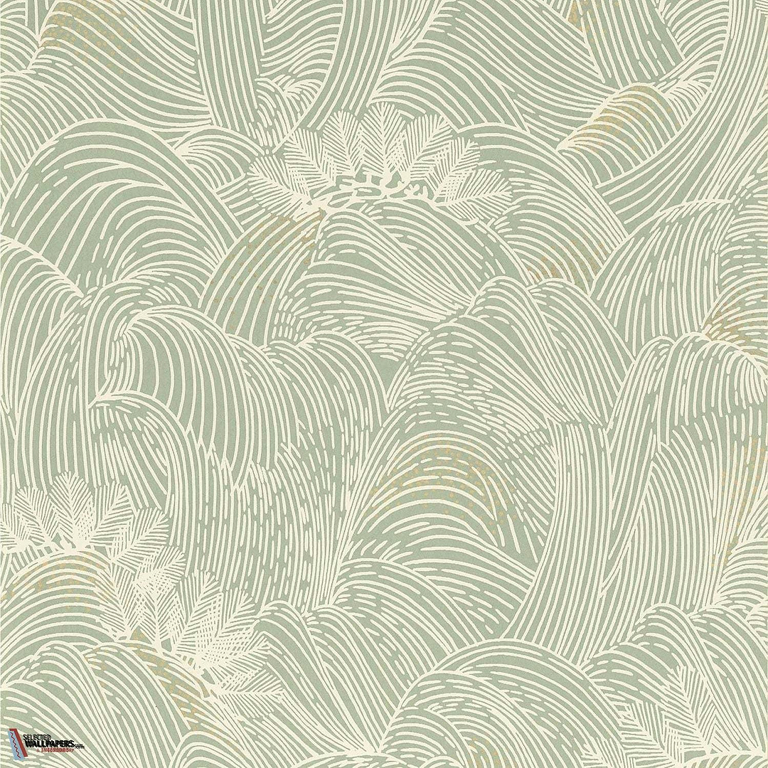 Maree Haute-Behang-Tapete-Casamance-Vert-Rol-75902140-Selected Wallpapers