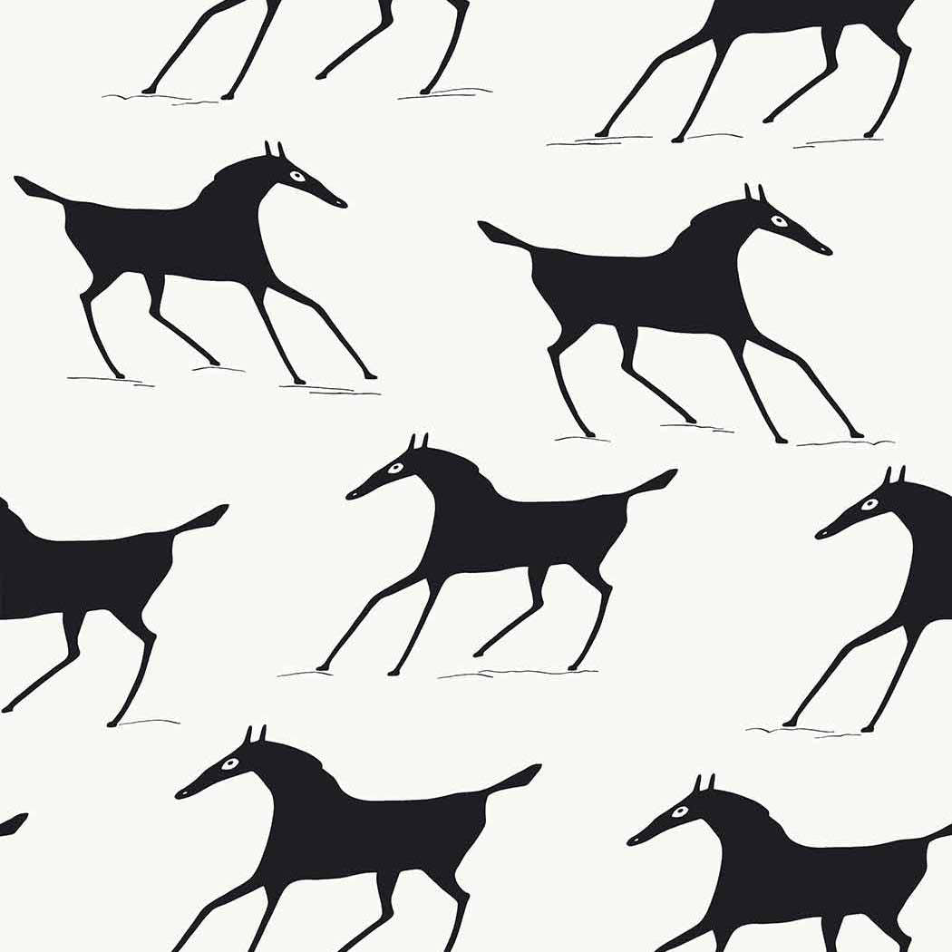 Marlborough Downs-Behang-Tapete-Thibaut-Black and White-Rol-T13263-Selected Wallpapers