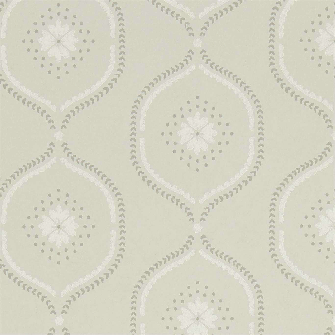 Milcombe-behang-Tapete-Sanderson-Silver-Rol-216879-Selected Wallpapers