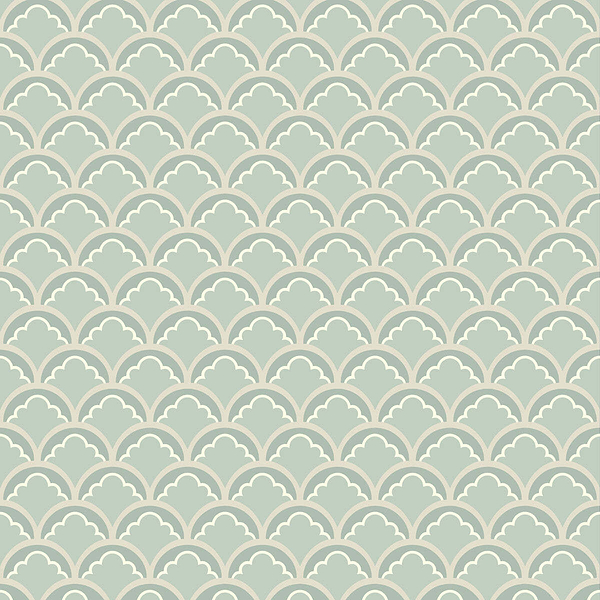 Mount Temple Small-Behang-Tapete-GP&J Baker-Aqua-Rol-BW45099.4-Selected Wallpapers