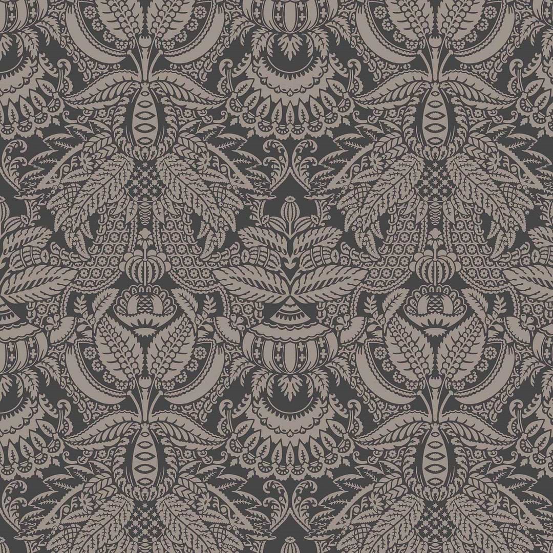 Orangerie-Behang-Tapete-Farrow & Ball-Off Black-Rol-BP2503-Selected Wallpapers