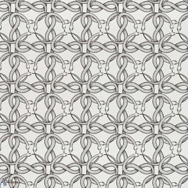 Ouroboros-behang-Tapete-Pierre Frey-Noir-Meter (M1)-FP550001-Selected Wallpapers