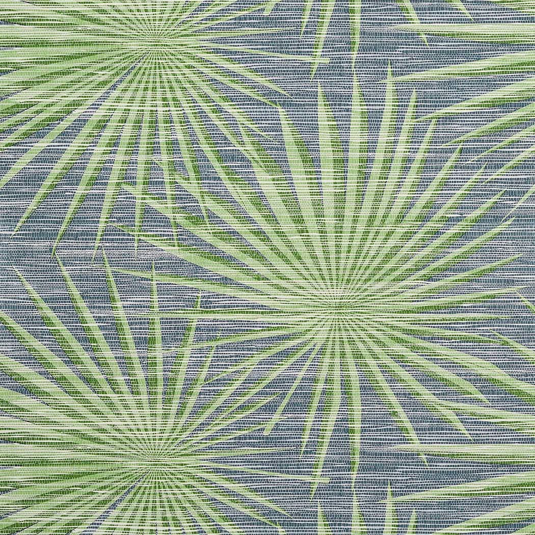 Palm Frond-Behang-Tapete-Thibaut-Navy Green-Rol-T10141-Selected Wallpapers