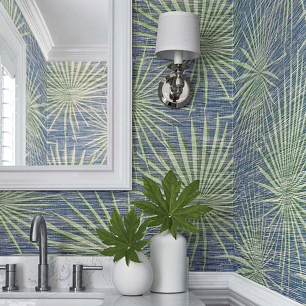 Palm Frond-Behang-Tapete-Thibaut-Selected Wallpapers