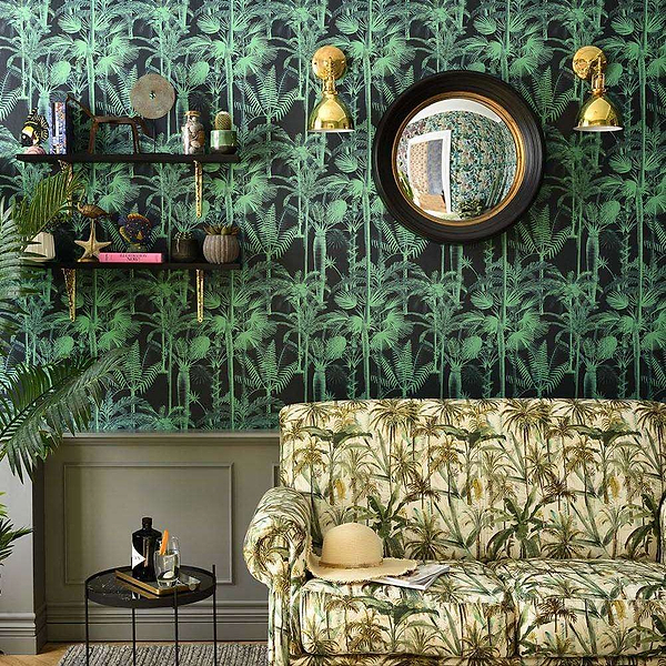 Palmera Cubana-behang-Tapete-Mind the Gap-Selected Wallpapers