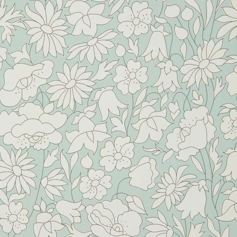 Poppy Meadow-Behang-Tapete-Liberty-Salvia-Rol-07221002F-Selected Wallpapers