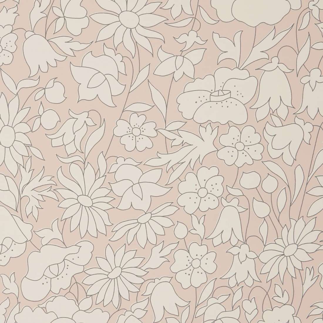 Poppy Meadow-Behang-Tapete-Liberty-Ointment-Rol-07221002L-Selected Wallpapers