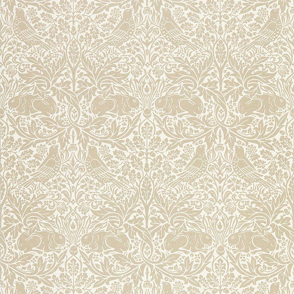 Pure Brer Rabbit-behang-Tapete-Morris & Co-Linen-Rol-216531-Selected Wallpapers