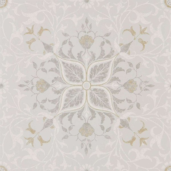 Pure Net Ceiling-behang-Tapete-Morris & Co-Stone/Chalk-Rol-216037-Selected Wallpapers