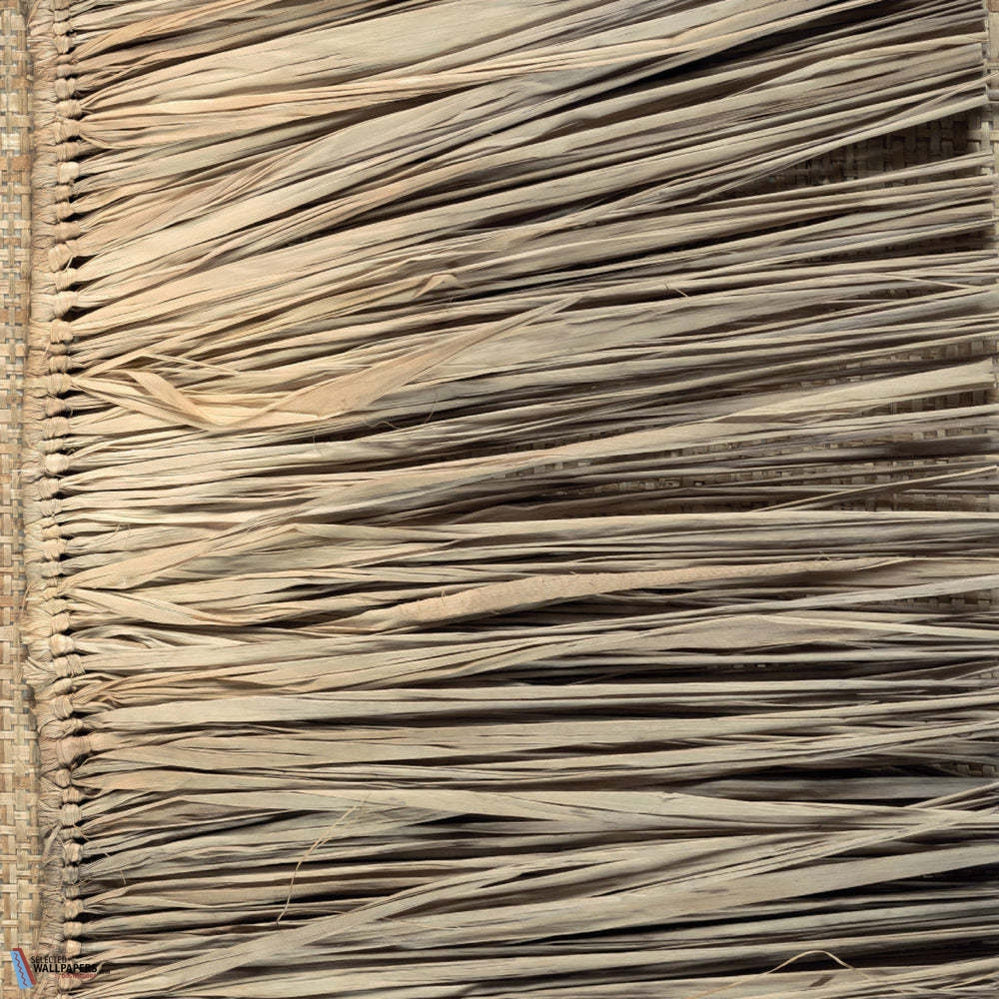 Raffia Totem-Behang-Tapete-CMO Paris-Miel-Meter (M1)-CMO WRA 09 21-Selected Wallpapers