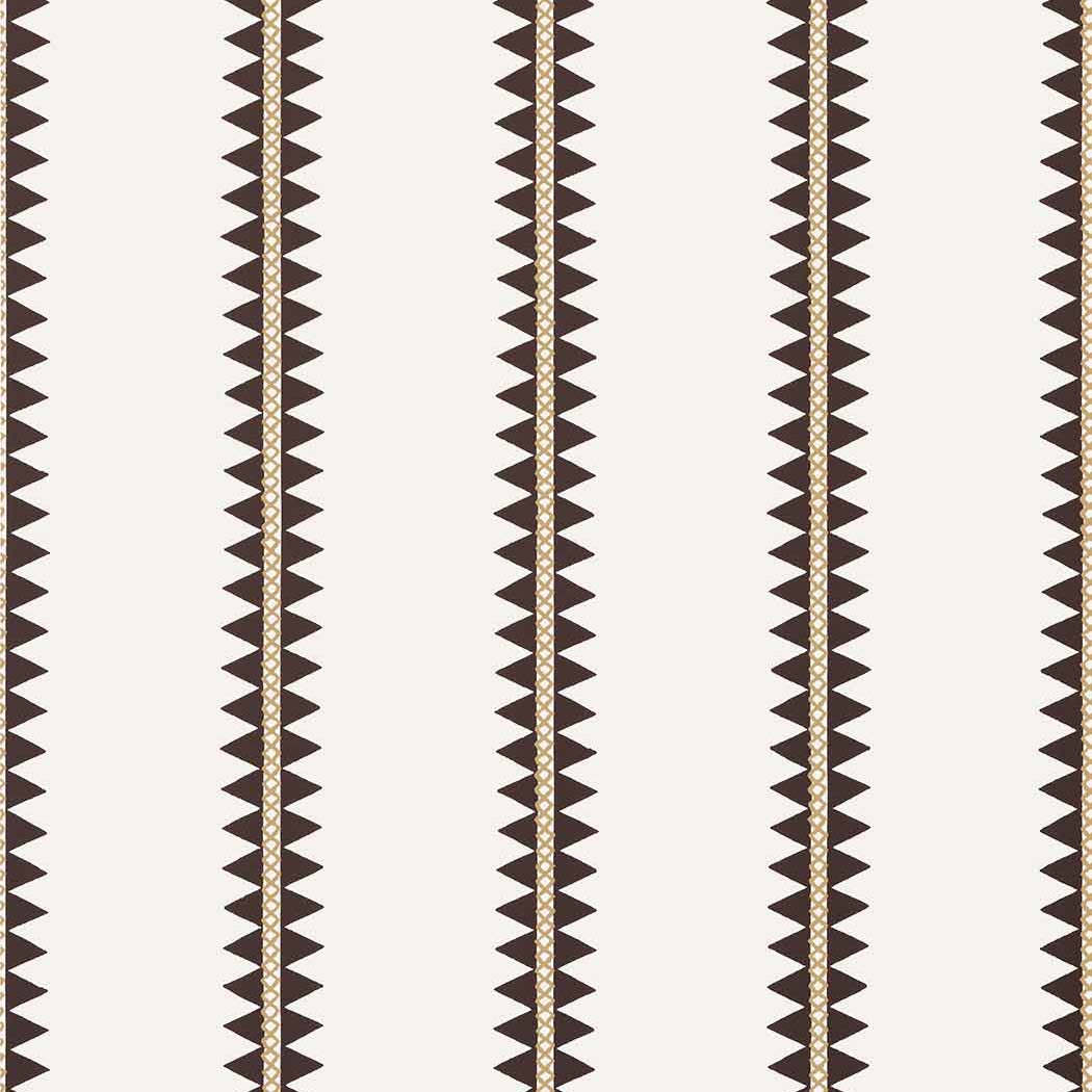 Reno Stripe-Behang-Tapete-Thibaut-Black-Rol-T13240-Selected Wallpapers
