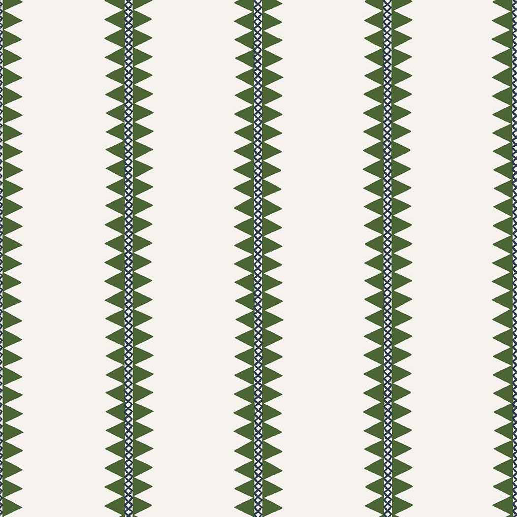 Reno Stripe-Behang-Tapete-Thibaut-Green-Rol-T13242-Selected Wallpapers