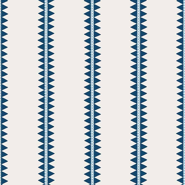 Reno Stripe-Behang-Tapete-Thibaut-Navy-Rol-T13244-Selected Wallpapers