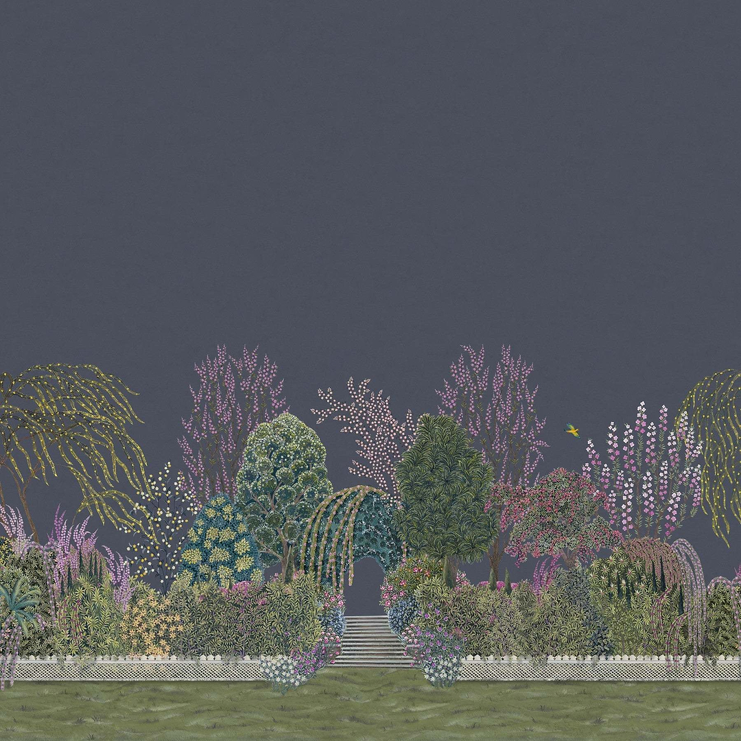 Reverie-Behang-Tapete-Cole & Son-Tanzanite-Set-120/4013-Selected Wallpapers