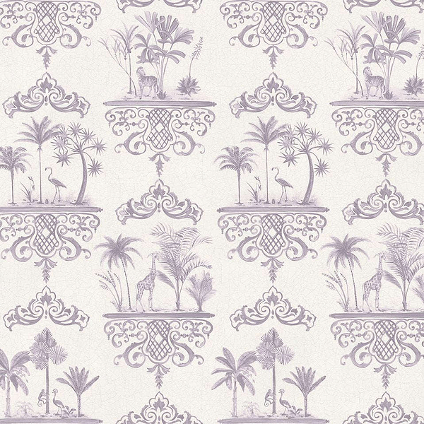Rousseau-Behang-Tapete-Cole & Son-Dove Grey-Rol-99/9038-Selected Wallpapers