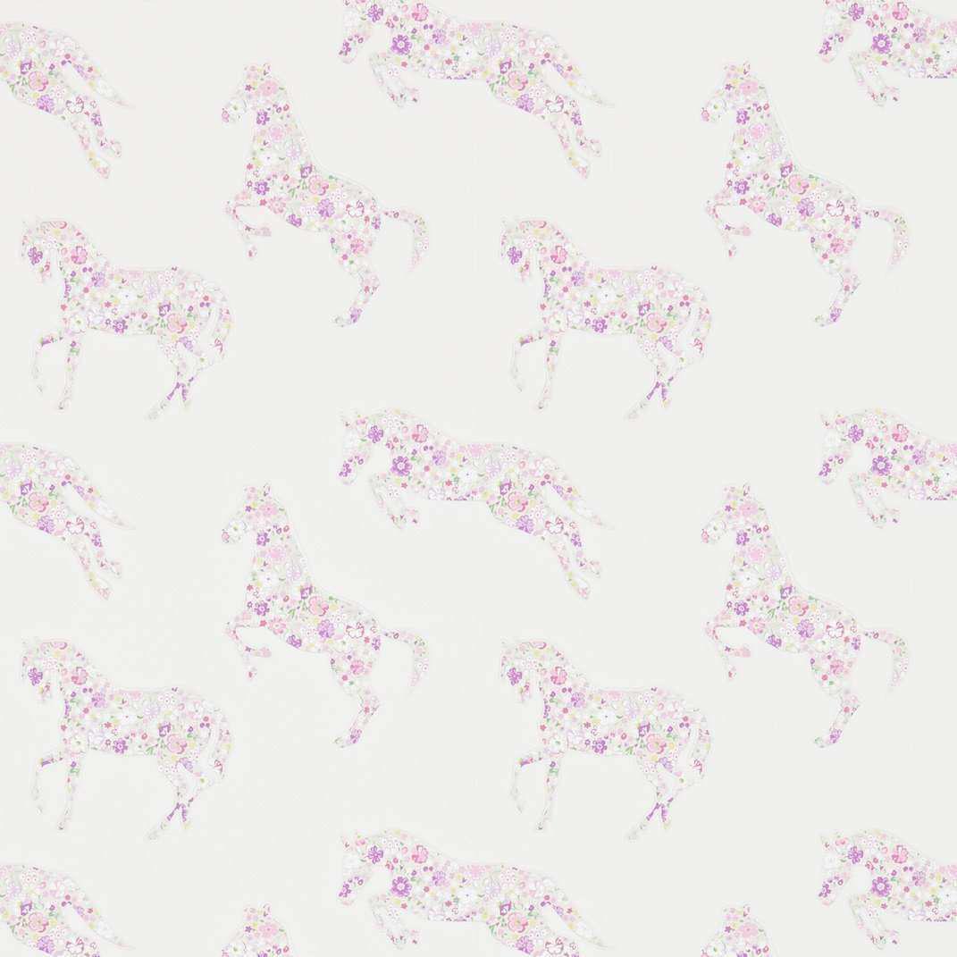 SALE Pretty Ponies-behang-Tapete-Sanderson-Lavender-Rol-214034-Selected Wallpapers