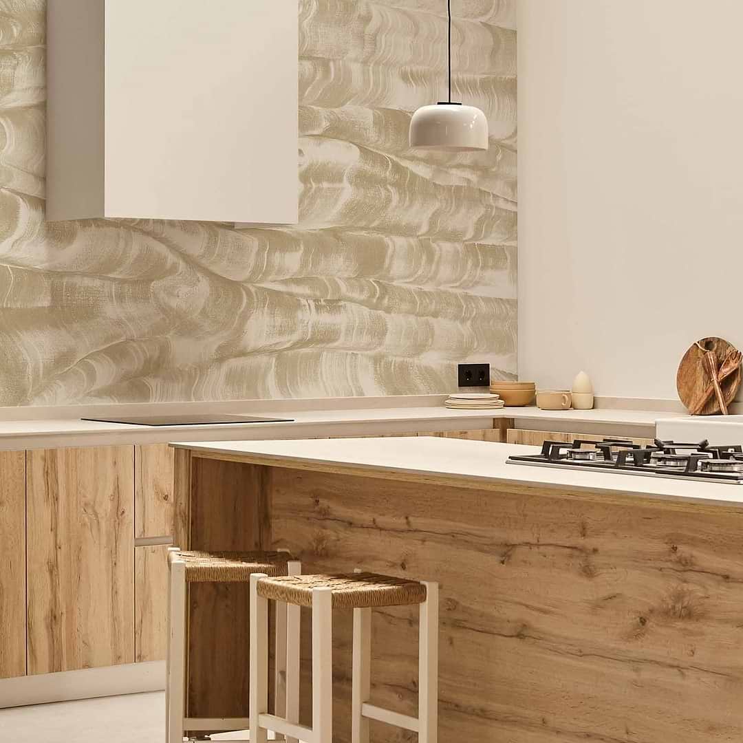 Sand Waves Textile-Behang-Tapete-Coordonne-Selected Wallpapers