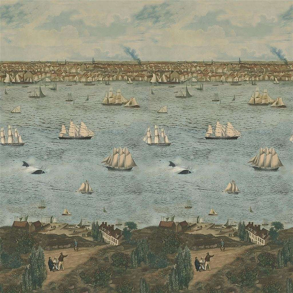 Seaport Ocean-behang-Tapete-Designers Guild-Ocean-Set-PJD6009 / 01-Selected Wallpapers