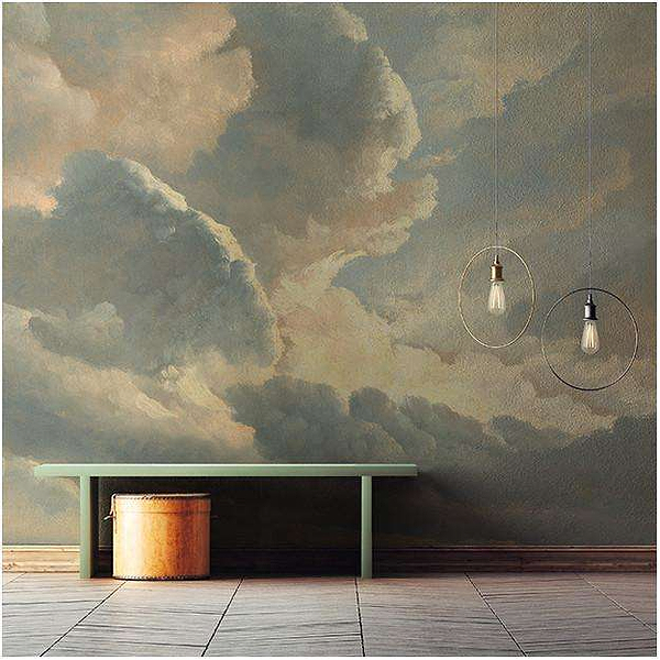 Sunset Clouds-behang-Tapete-Les Dominotiers-Selected Wallpapers