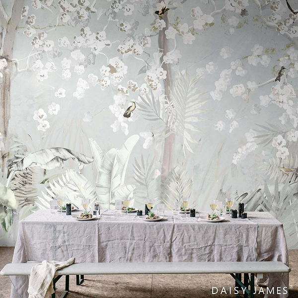 The Blossom behang-behang-Daisy James-Selected Wallpapers &amp; Interiors