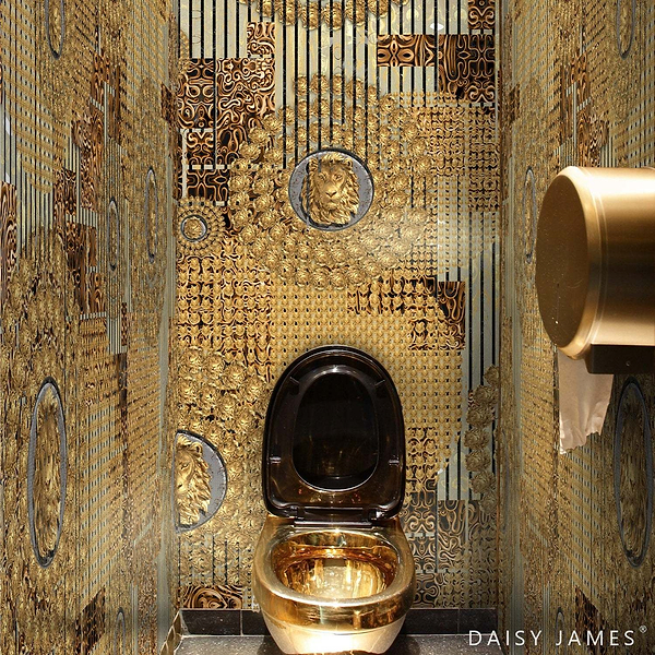 The Golden Lion behang-behang-Daisy James-Selected Wallpapers &amp; Interiors