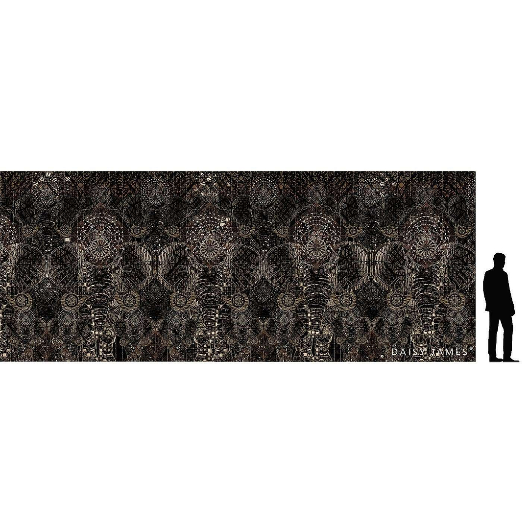The Jumbo behang-behang-Daisy James-Selected Wallpapers &amp; Interiors