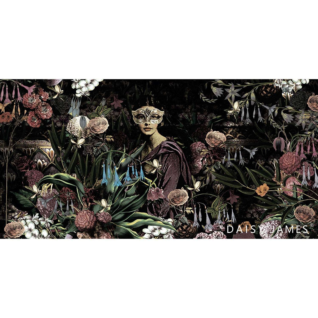 The Mask behang-behang-Daisy James-Selected Wallpapers &amp; Interiors