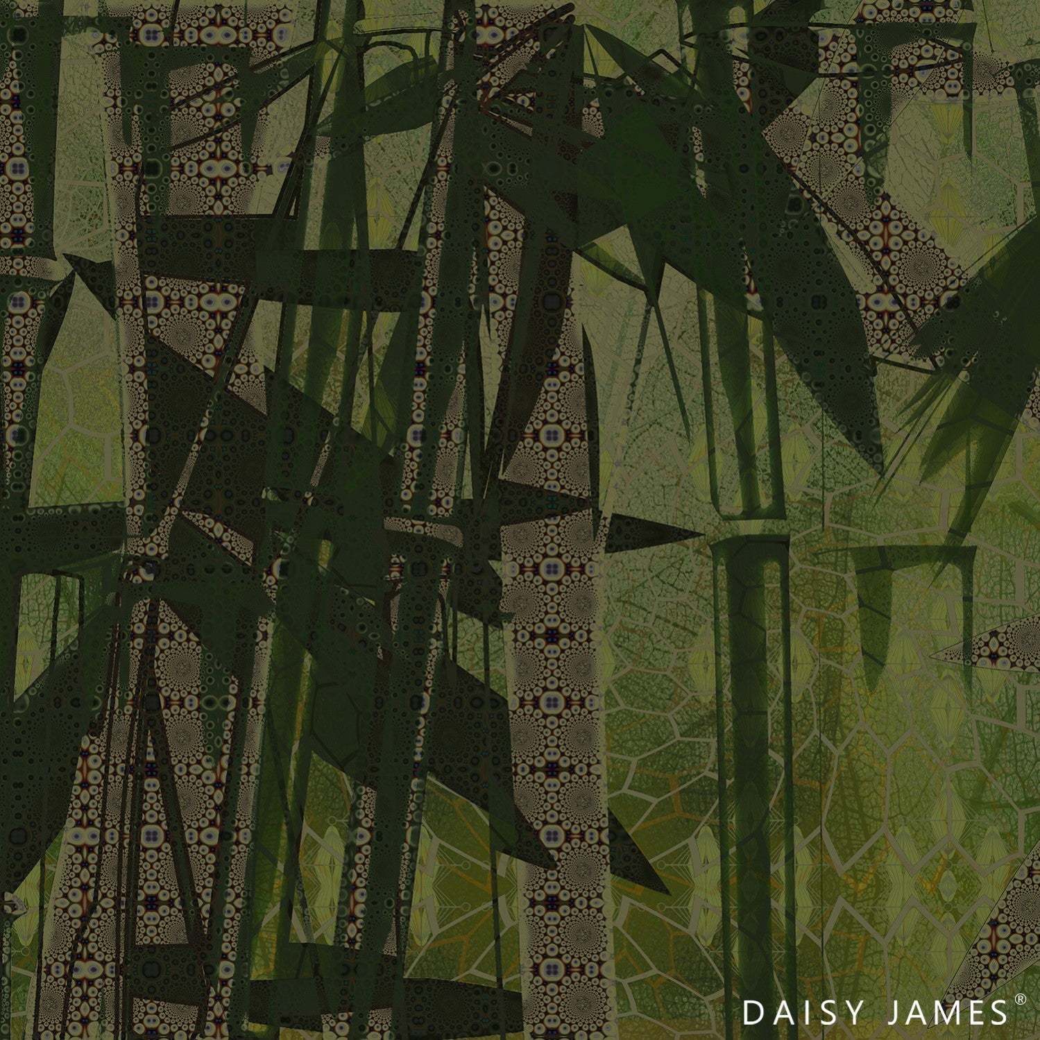 The Oasis behang-behang-Daisy James-Multicolor-Vinyl-M2-Selected Wallpapers &amp; Interiors