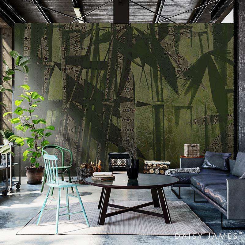 The Oasis behang-behang-Daisy James-Selected Wallpapers &amp; Interiors