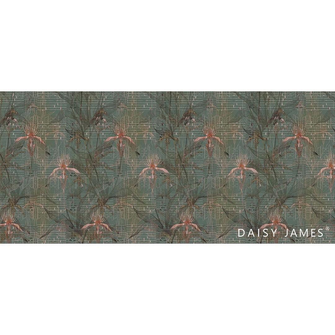 The Orchid behang-behang-Daisy James-Selected Wallpapers &amp; Interiors