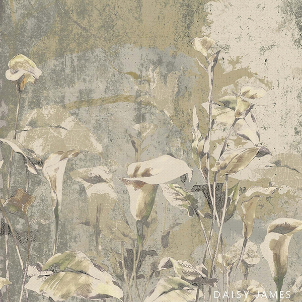 The Perigone behang-behang-Daisy James-Beige-Vinyl-M2-Selected Wallpapers &amp; Interiors