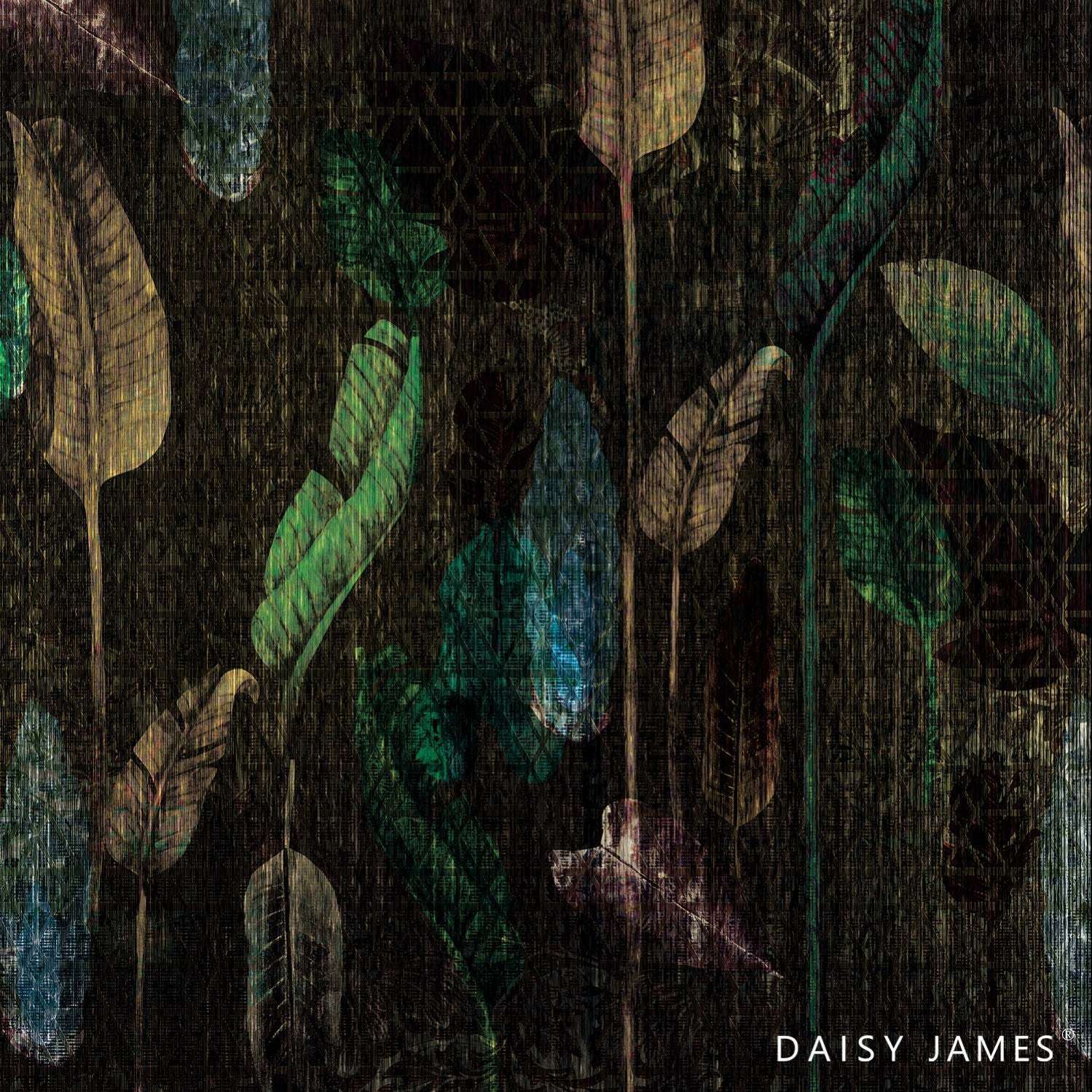The Zircon behang-behang-Daisy James-Black-Vinyl-M2-Selected Wallpapers &amp; Interiors