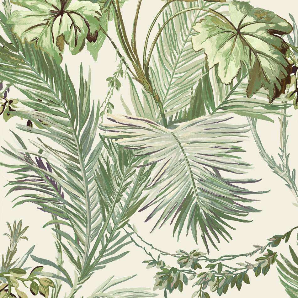 Vegetable-behang-Tapete-Coordonne-White-Rol-8800001-Selected Wallpapers