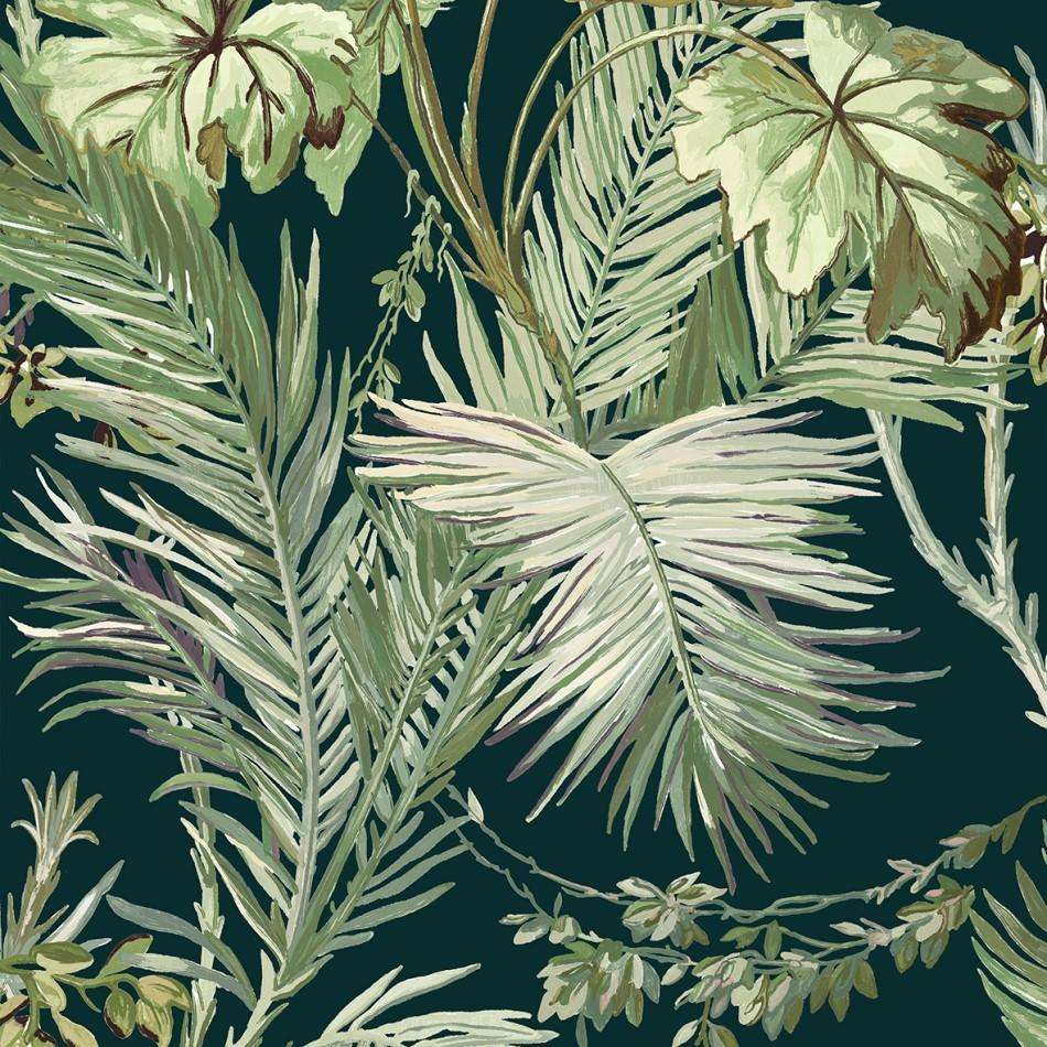 Vegetable-behang-Tapete-Coordonne-Green-Rol-8800004-Selected Wallpapers
