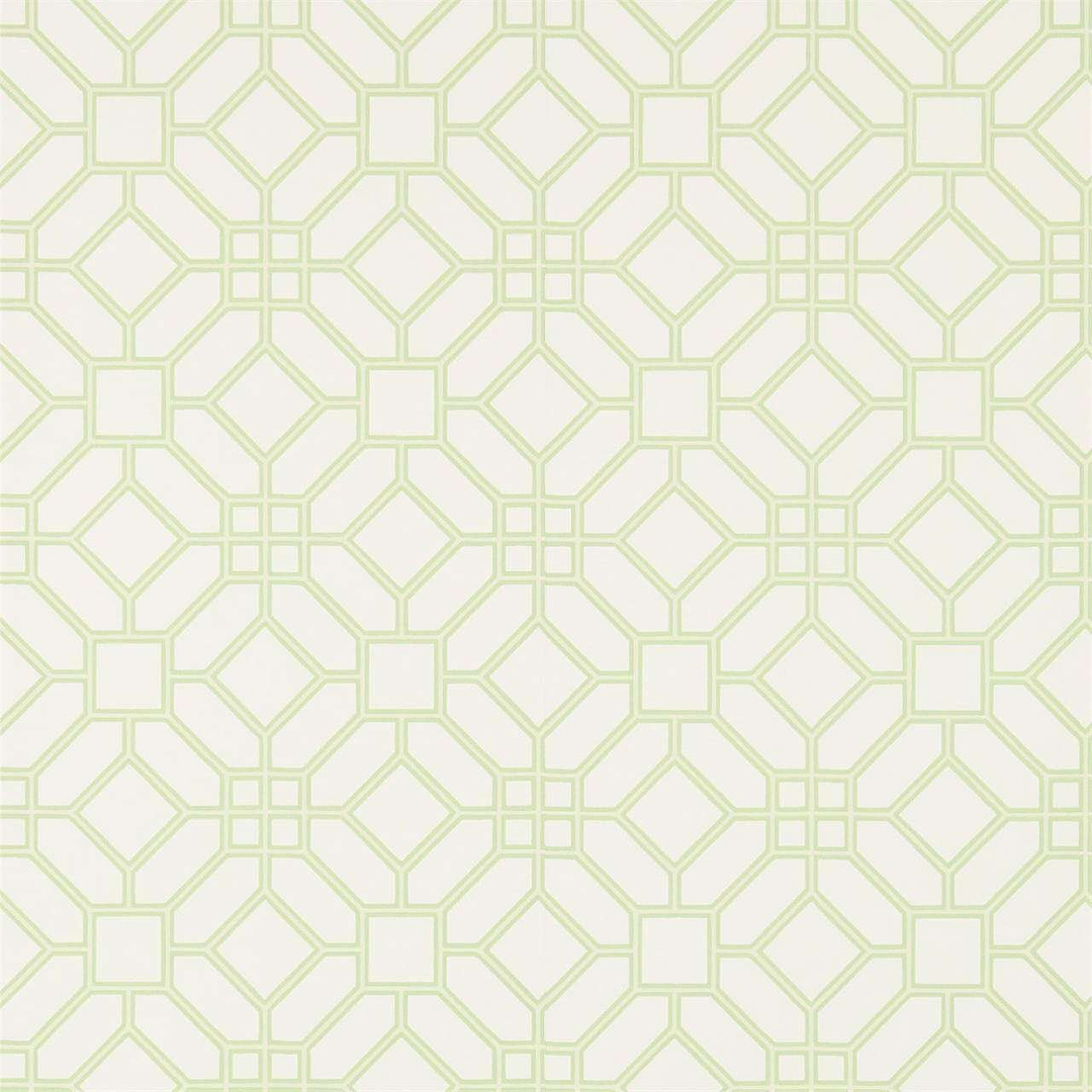 Veranda Trellis-behang-Tapete-Zoffany-Leaf-Rol-311343-Selected Wallpapers
