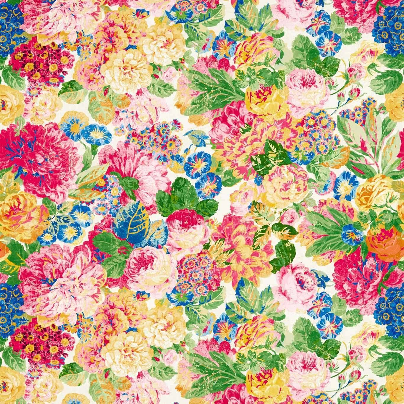 Very Rose and Peony-behang-Tapete-Sanderson-Multi-217026-Selected Wallpapers
