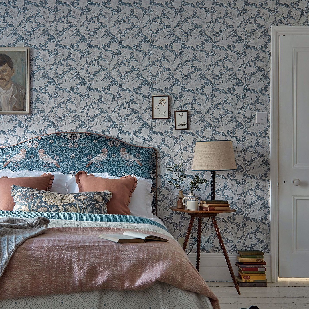 Wallflower-behang-Tapete-Morris & Co-Selected Wallpapers