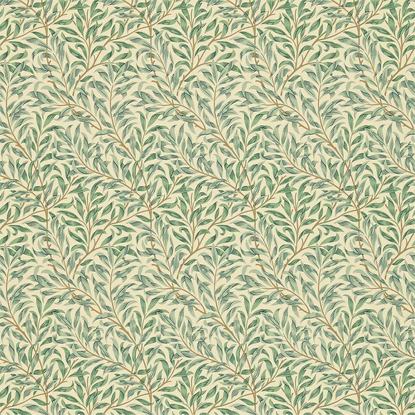 Willow Boughs Minor-behang-Tapete-Morris & Co-Privet-Rol-210489-Selected Wallpapers