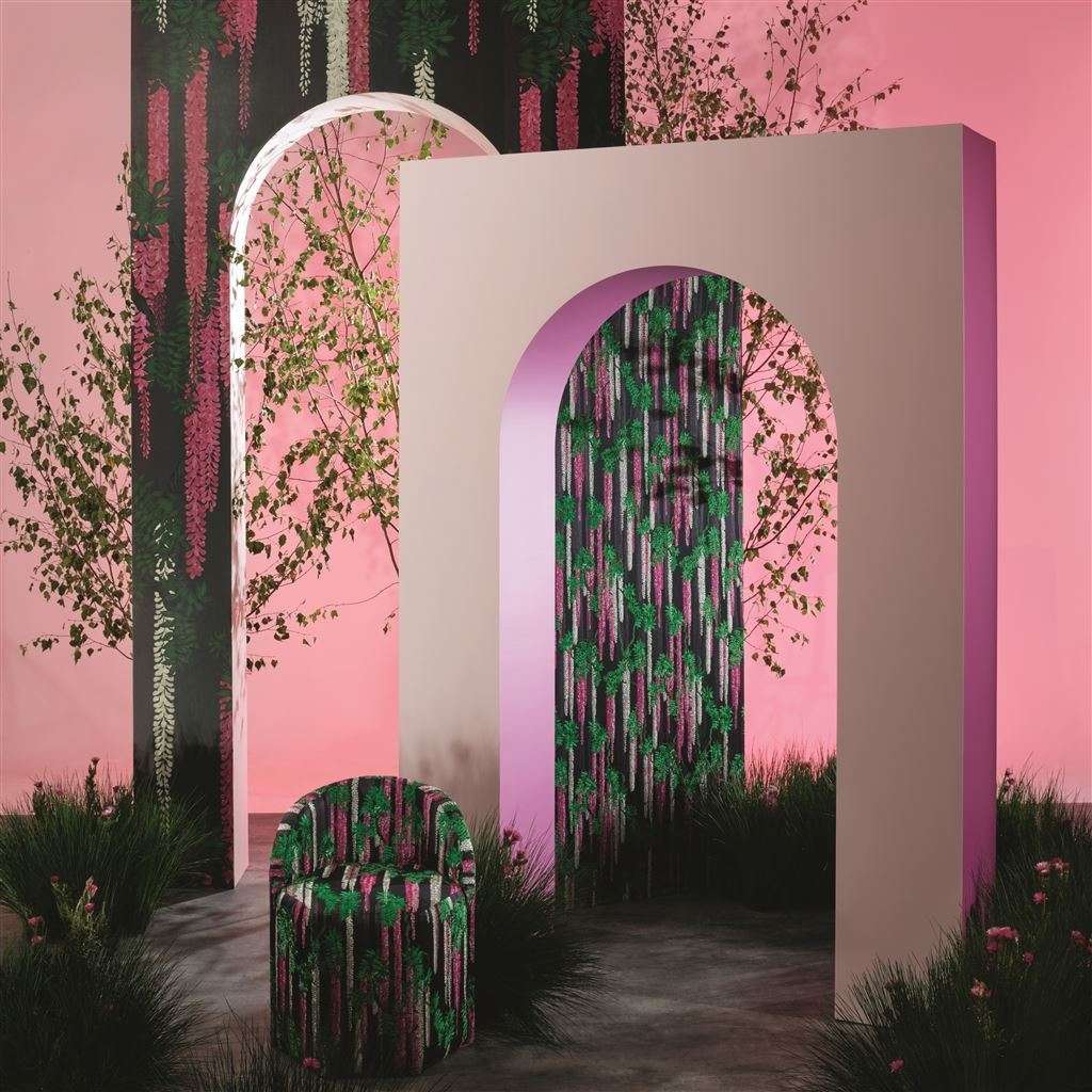 Wisteria-behang-Tapete-Designers Guild-Selected Wallpapers