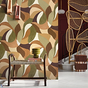 Terra Rossa behangcollectie Casamance Mandorla behang
