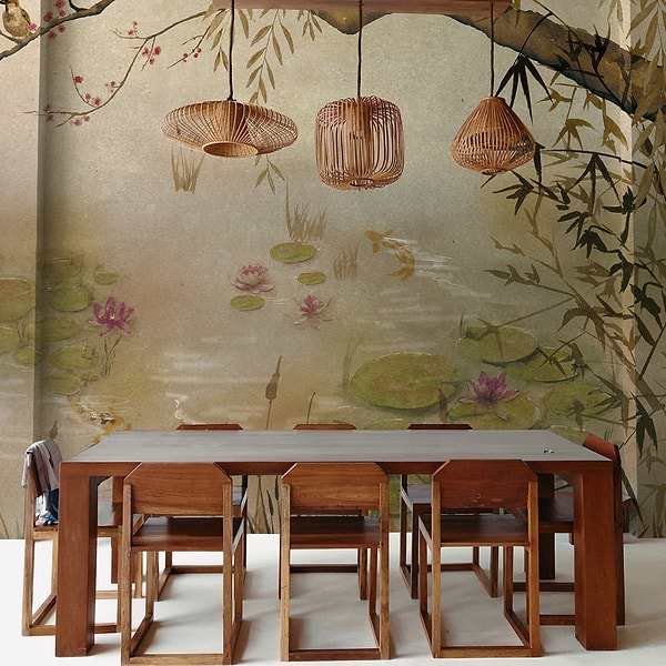 Lotus behang-Behang-Coordonne-Selected Wallpapers &amp; Interiors