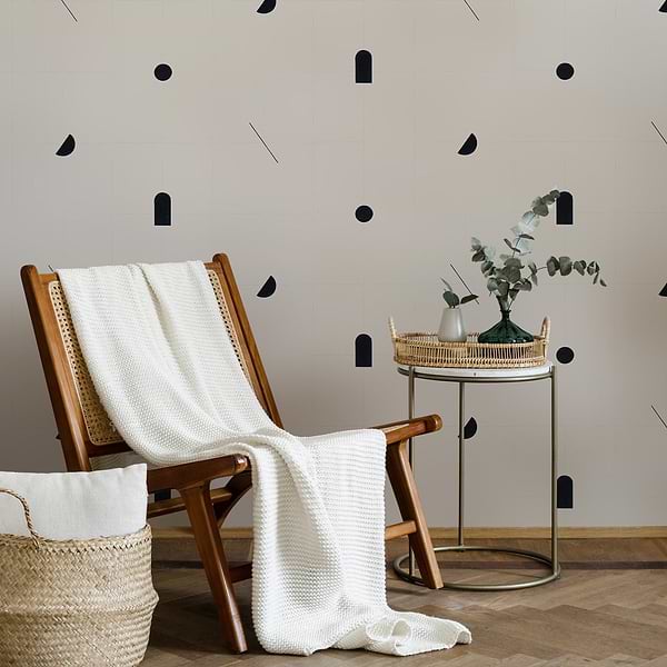 Bobby Clark - Shape Study behang-Behang-Coordonne-Selected Wallpapers &amp; Interiors