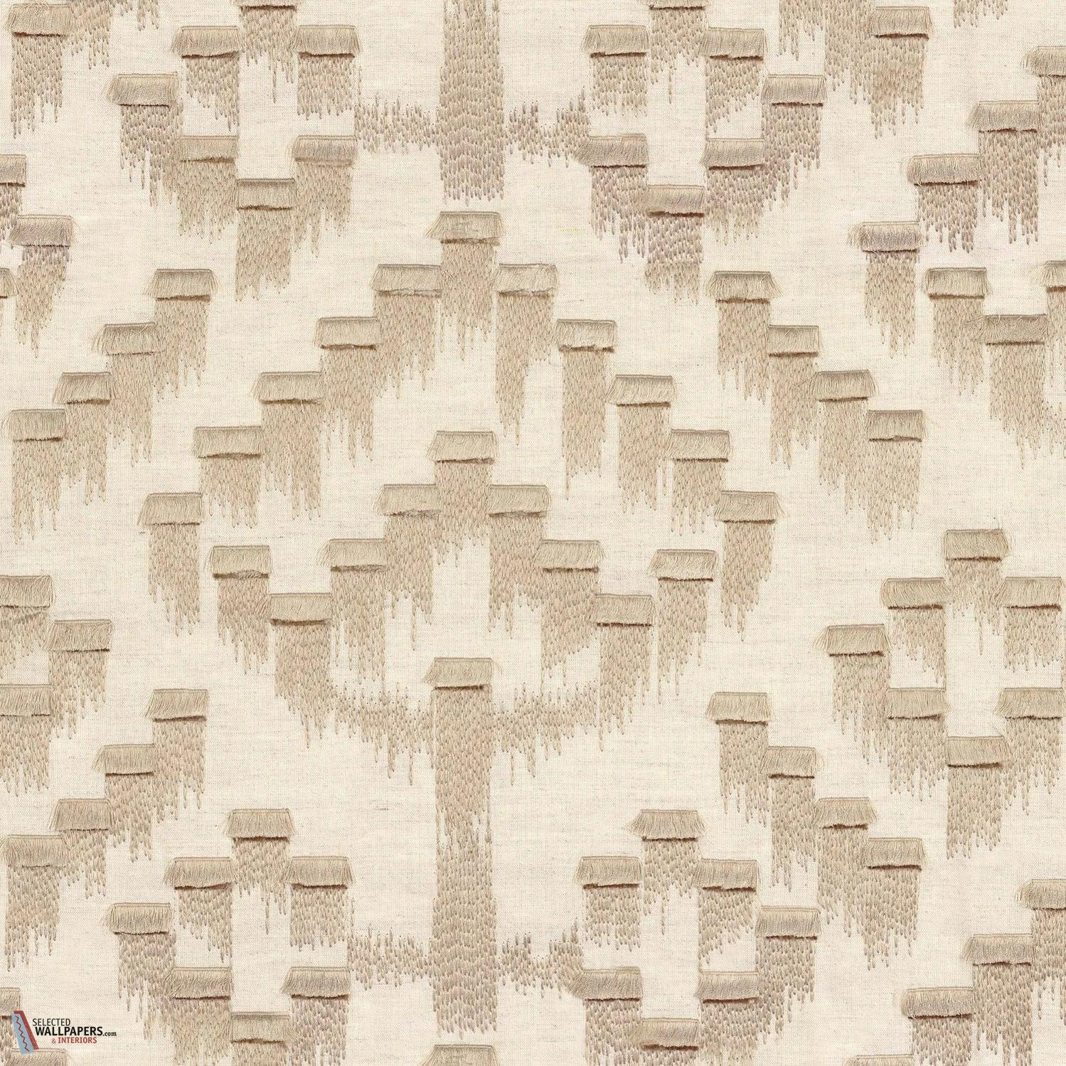 Akame stof-Casamance-Beige-Meter (M1)-Selected Wallpapers-Interiors