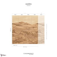 Almeria behang-Casamance-Selected Wallpapers-Interiors