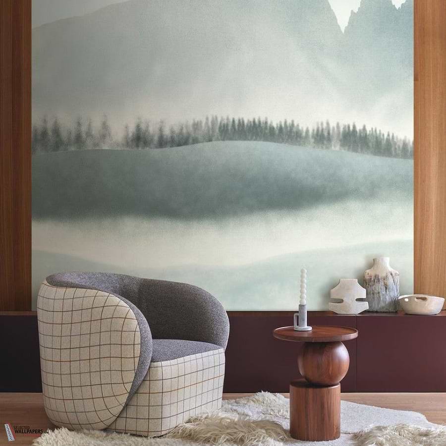 Aravis behang-Casamance-Selected Wallpapers-Interiors