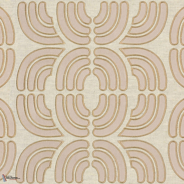 Ares behang-Casamance-Beige Craie-Meter (M1)-Selected Wallpapers-Interiors