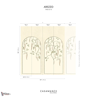 Arezzo behang-Casamance-Selected Wallpapers-Interiors