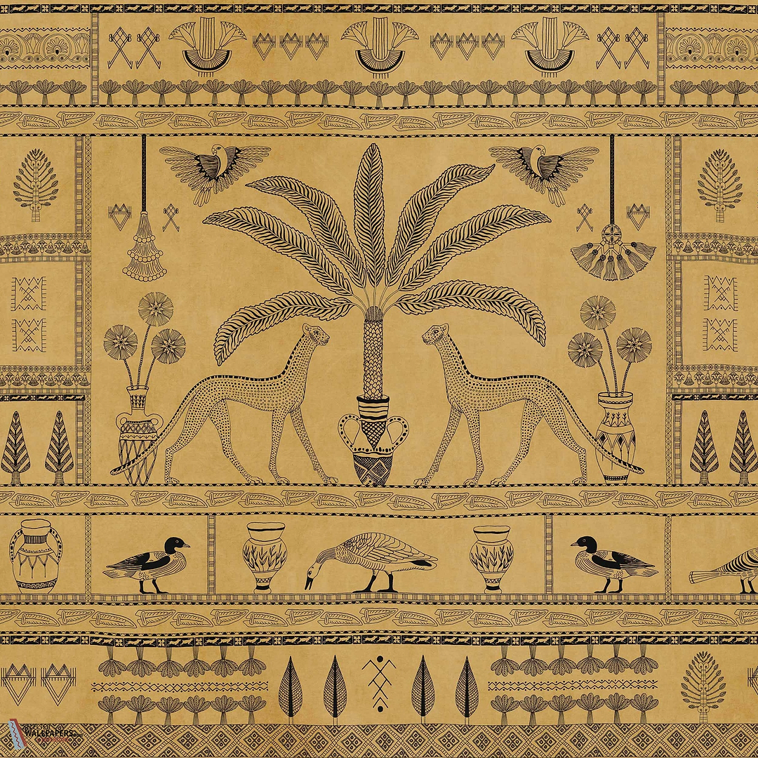 Asni Valley behang-Coordonne-wallpaper-tapete-Curry-Non Woven-Selected-Wallpapers-Interiors